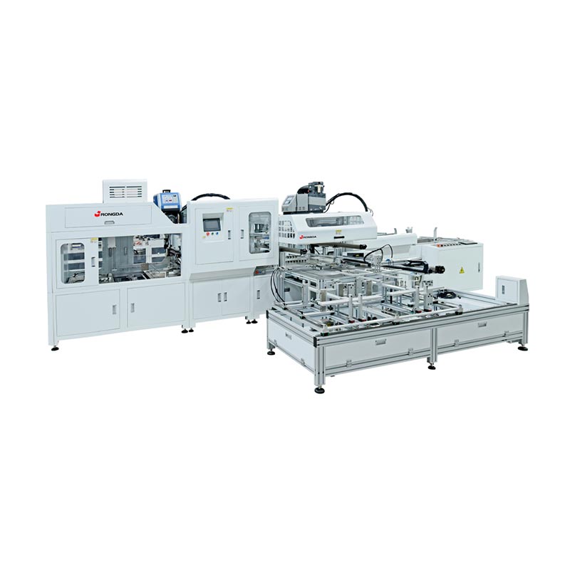 접이식 상자 날개 조립 기계